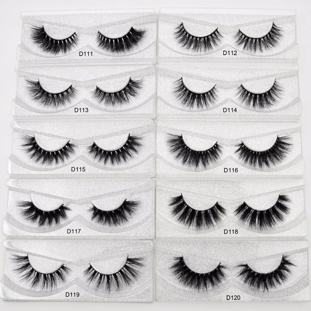 Visofree Eyelashes 3D Mink Lashes Handmade Full Strip Lashes Cruelty Free Luxury Mink Eyelashes Makeup Lash Maquiagem Faux Cils