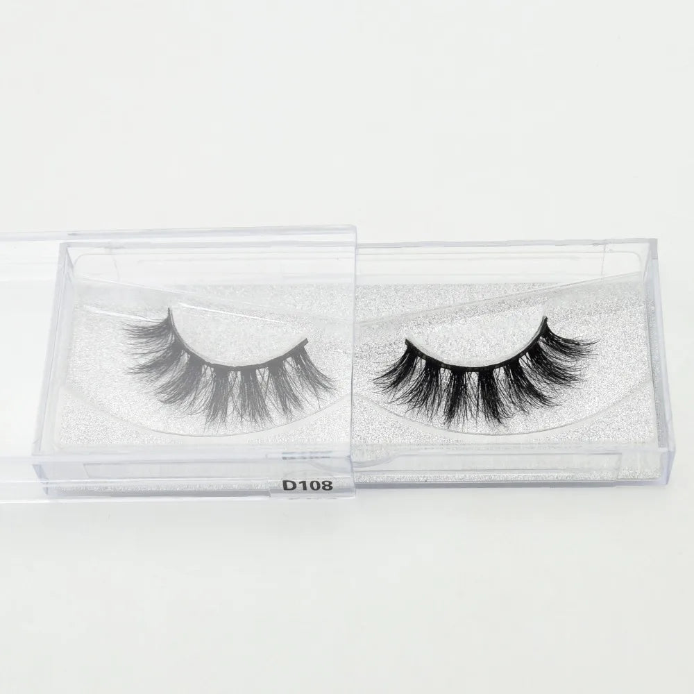 Visofree Eyelashes 3D Mink Lashes Handmade Full Strip Lashes Cruelty Free Luxury Mink Eyelashes Makeup Lash Maquiagem Faux Cils