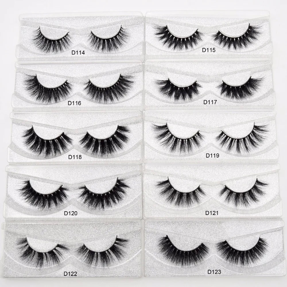 Visofree Eyelashes 3D Mink Lashes Handmade Full Strip Lashes Cruelty Free Luxury Mink Eyelashes Makeup Lash Maquiagem Faux Cils